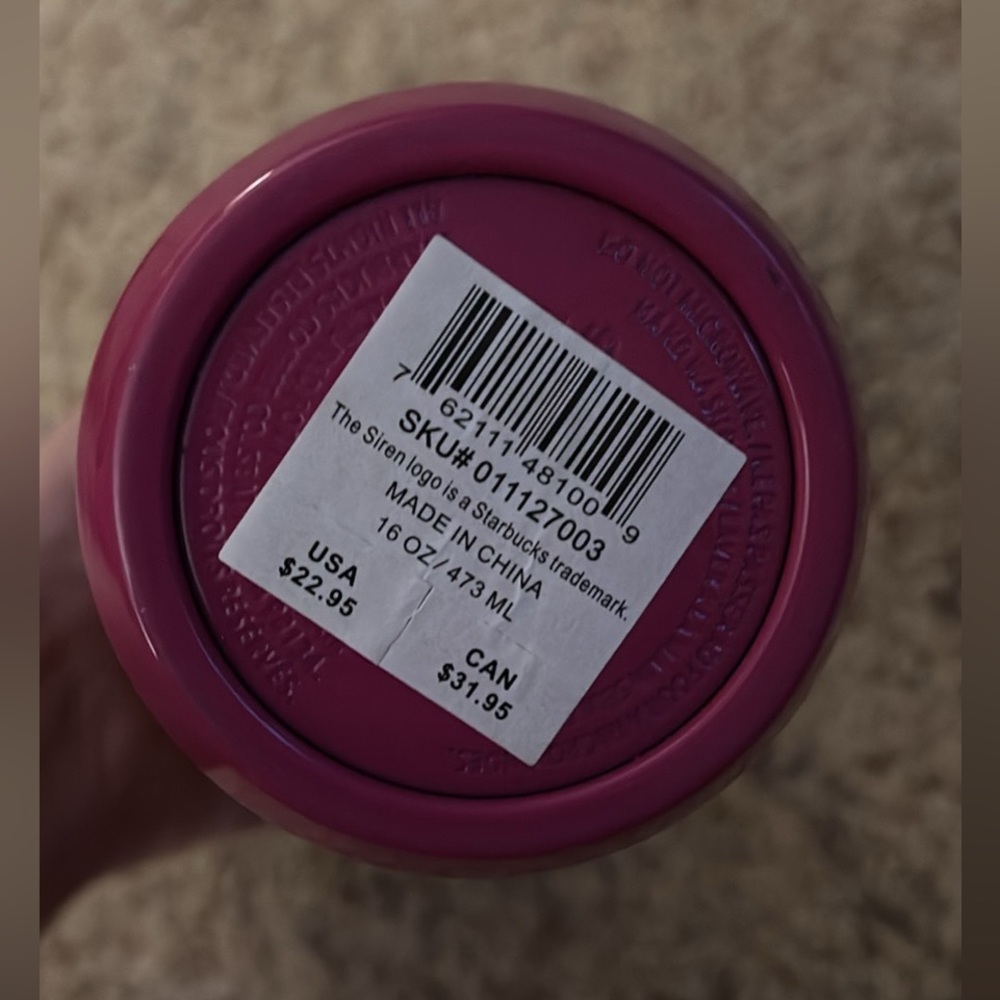 Starbucks Magenta Tumbler - Picture 3 of 3